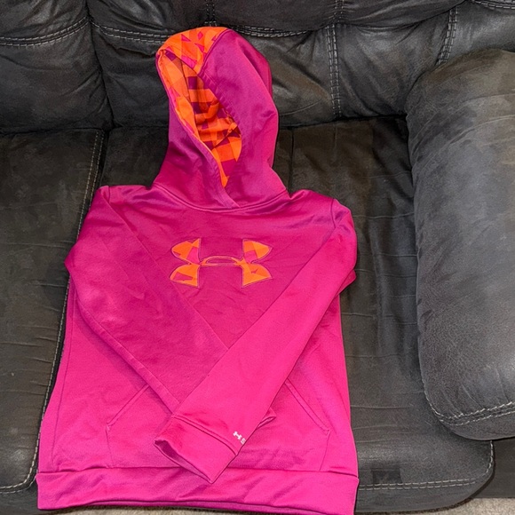 Under Armour Pink Hoodie - Picture 1 of 4